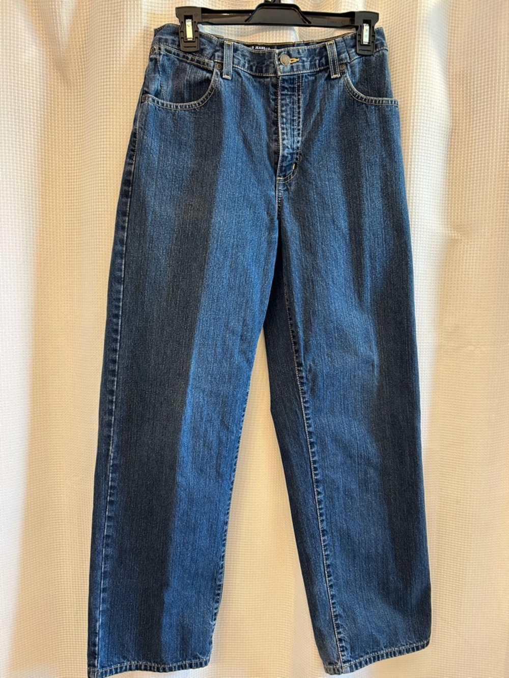 Ralph Lauren Polo Jeans Co dark wash barrel style. READ DESCRIPTION